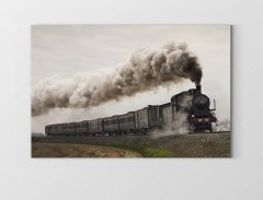 Lokomotif Tablosu Tablosu Çerçevesiz - 70x100