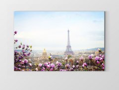 Eiffel  Kulesi Paris Tablosu Çerçevesiz - 70x100