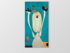 Renk ve Soyut  Tablosu Çerçevesiz - 100x150