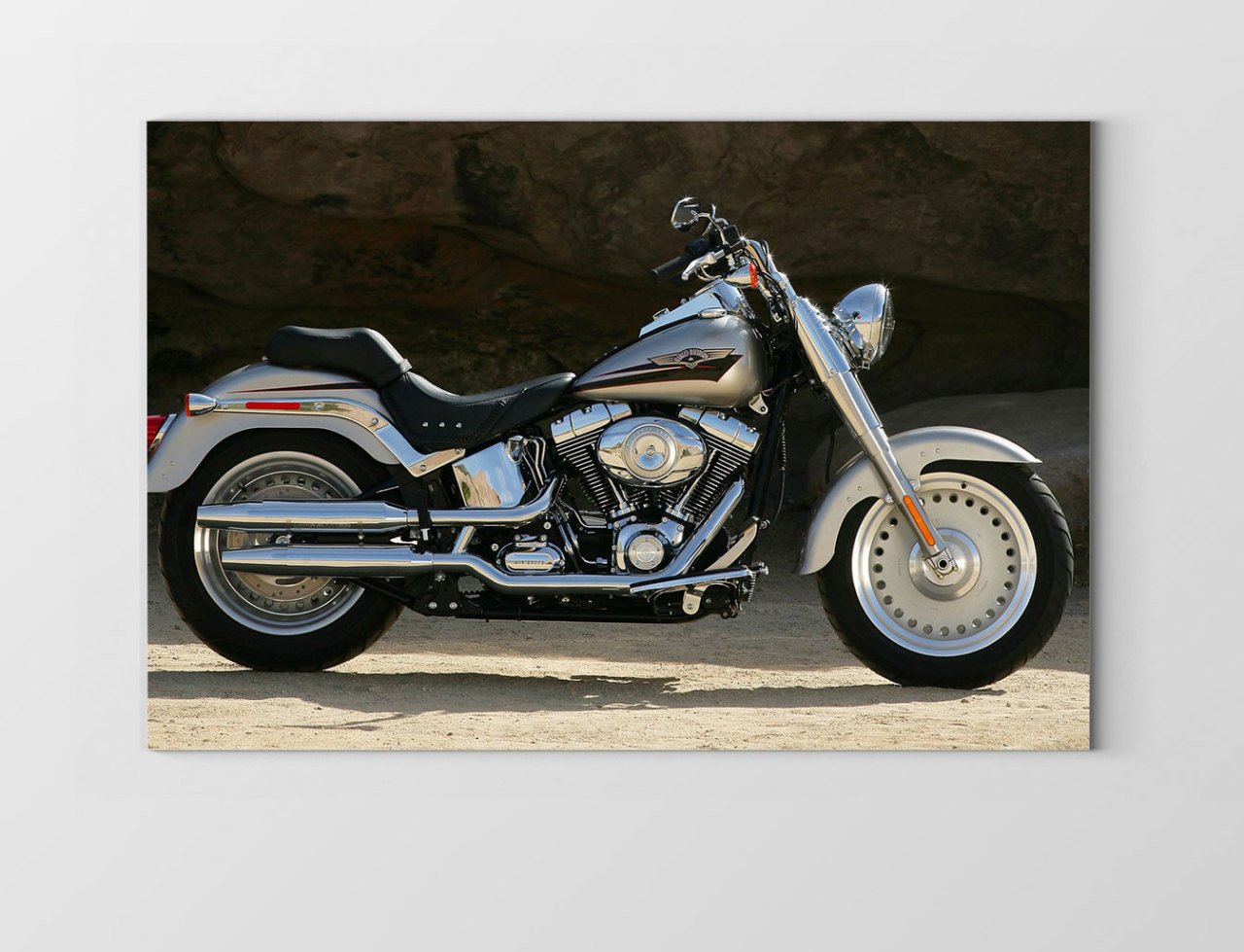 Zarif Motor Tablosu Tablosu Çerçevesiz - 40x60