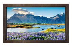 Doğa manzarası Kahverengi Ahşap Çerçeve - 40x60