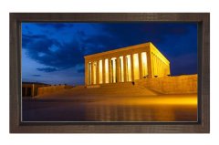 Anıtkabir Tablosu Kahverengi Ahşap - 40x60