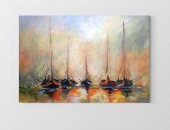 Gemiler Tablosu Çerçevesiz - 45x30