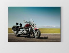 Klasik Motor Tablosu Tablosu Çerçevesiz - 100x200