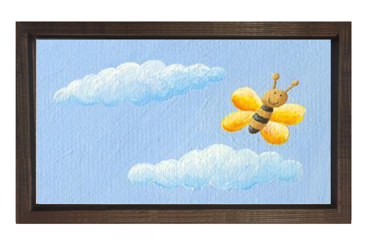 Arı Tablosu Kahverengi Ahşap - 70x100