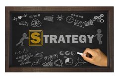 Strateji Tablosu Kahverengi Ahşap Çerçeve - 70x100