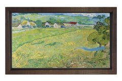 Vincent Van Gogh Tablosu Kahverengi Ahşap Çerçeve - 100x200