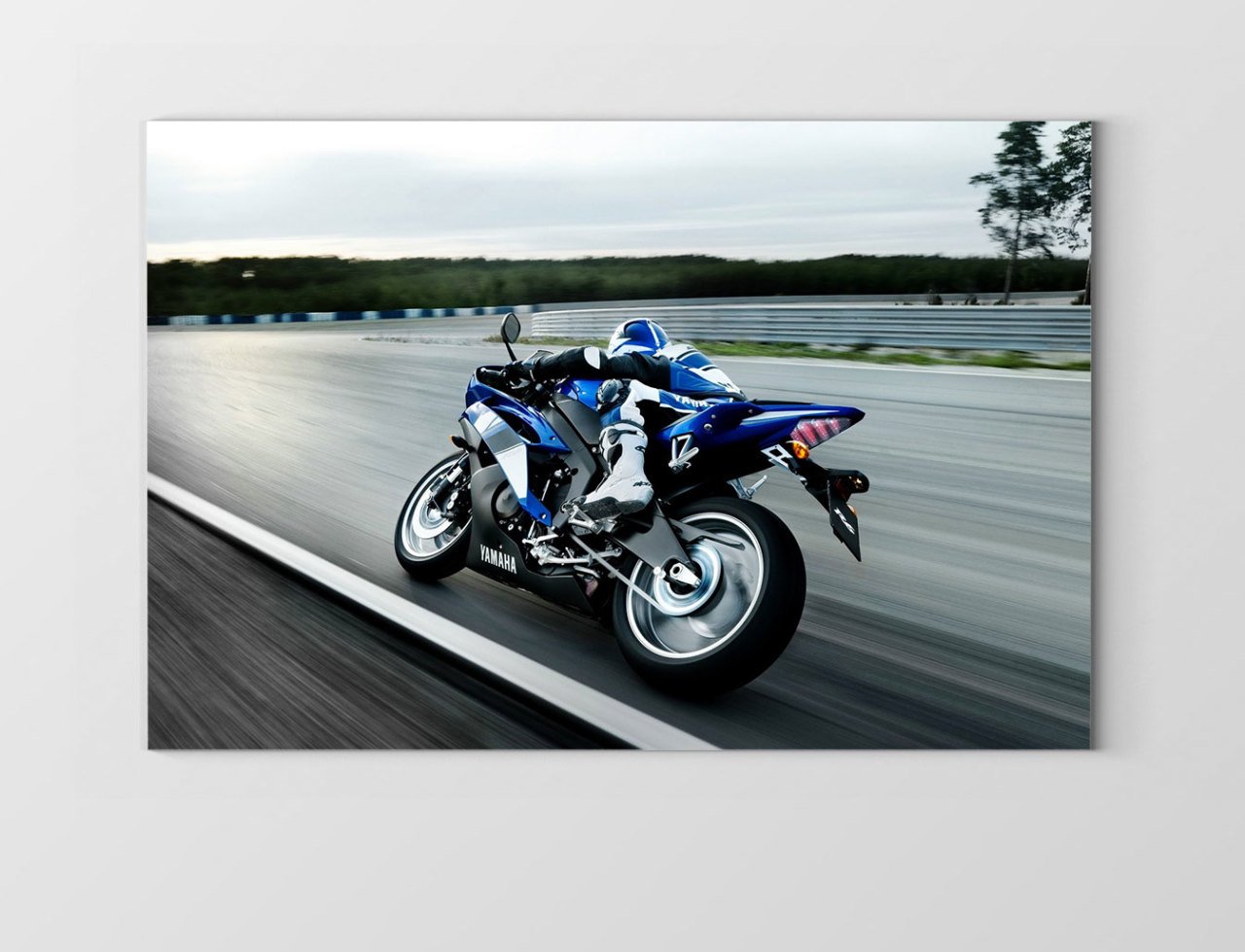 Hızlı Motor Tablosu Tablosu Çerçevesiz - 40x60