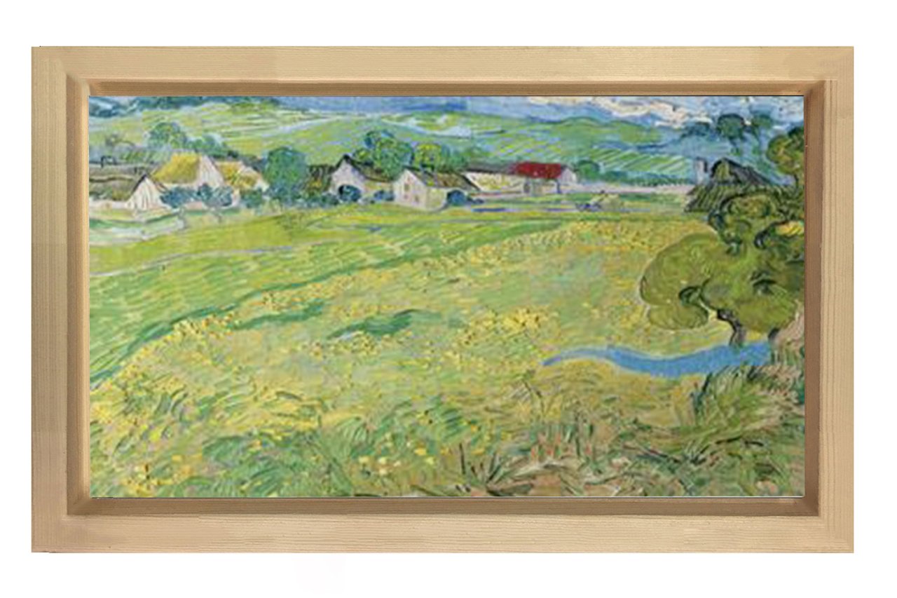 Vincent Van Gogh Tablosu Naturel Ahşap Çerçeve - 45x30