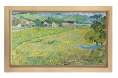 Vincent Van Gogh Tablosu Naturel Ahşap Çerçeve - 45x30