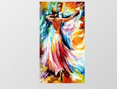 Vals Dans Reprödiksiyon Tablosu Çerçevesiz - 40x60
