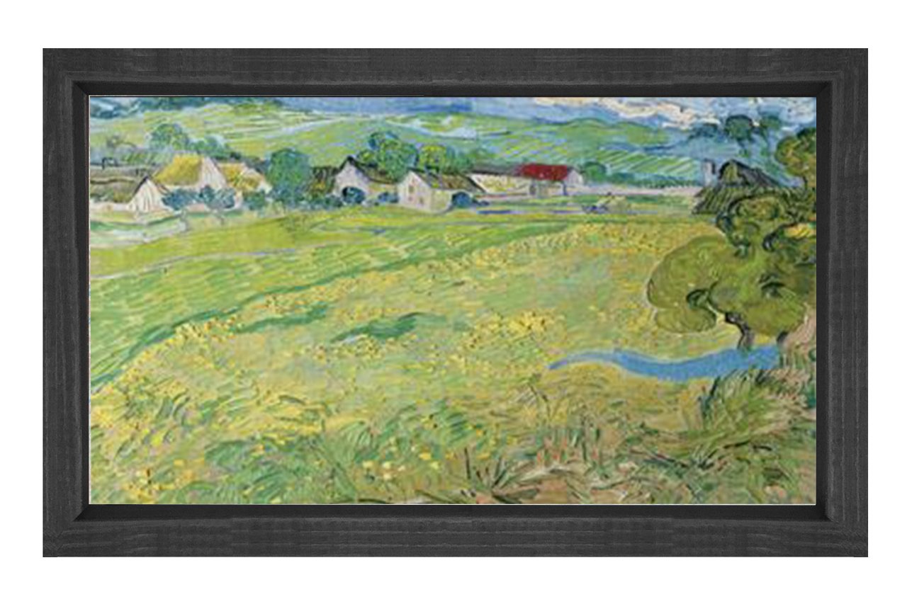 Vincent Van Gogh Tablosu Siyah Ahşap Çerçeve - 100x150