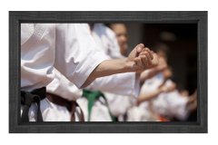 Kareteciler Tablosu Siyah Ahşap Çerçeve - 50x70