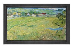 Vincent Van Gogh Tablosu Siyah Ahşap Çerçeve - 45x30