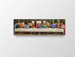 Son Akşam Yemeği Tablosu Çerçevesiz - 70x100