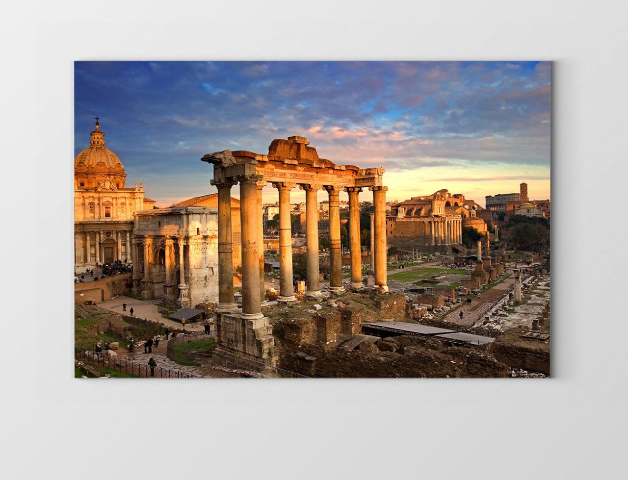 Roma ve Antik Tarihi Tablosu Çerçevesiz - 100x200