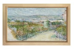 Vincent Van Gogh Tablosu Naturel Ahşap Çerçeve - 70x100