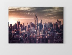 Amerika Tablosu Çerçevesiz - 50x70
