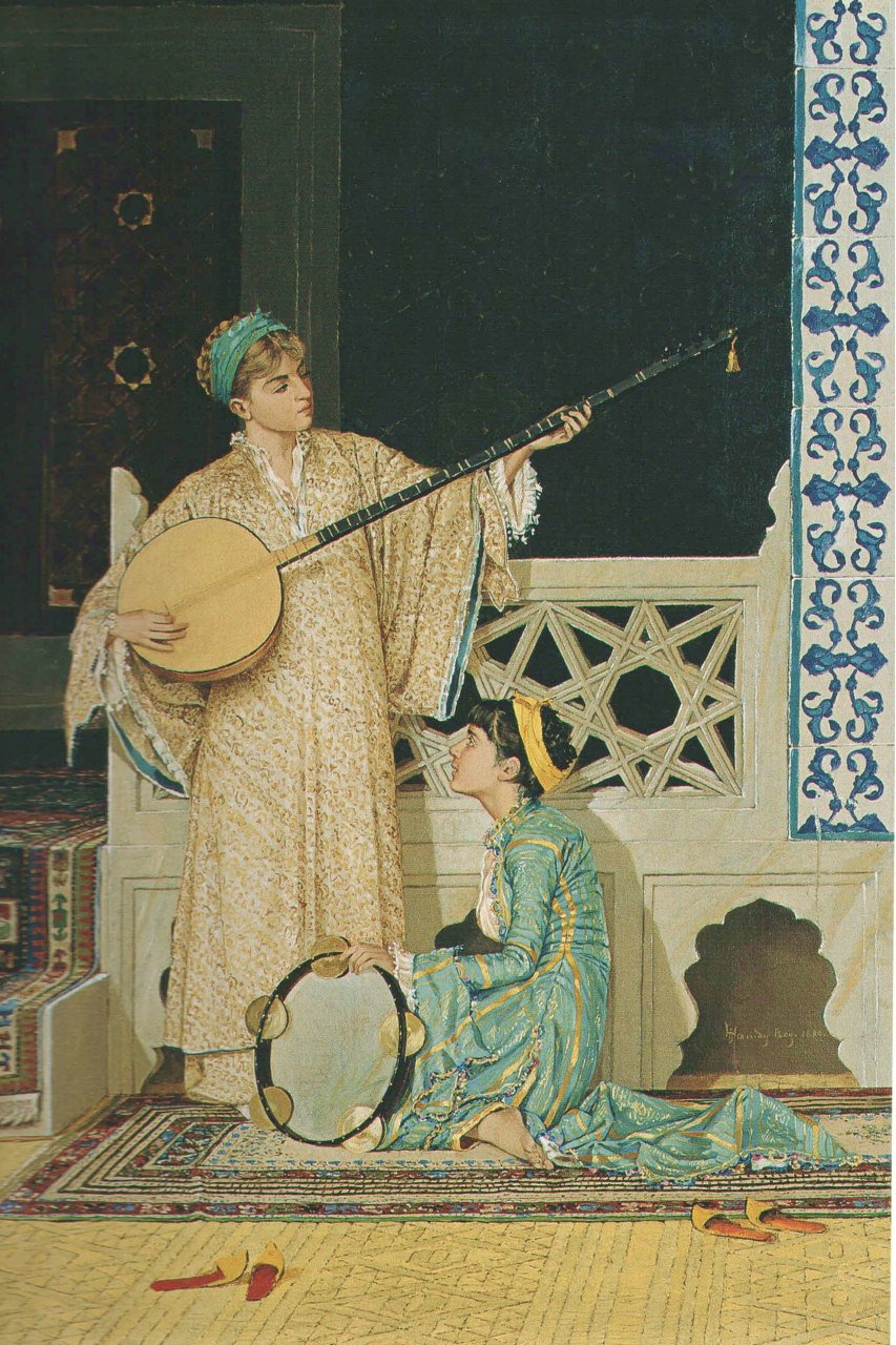 Osman Hamdi Bey Tablosu Çerçevesiz - 50x90