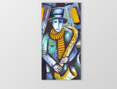 Marinne Vias Keman Tablosu Çerçevesiz - 100x200