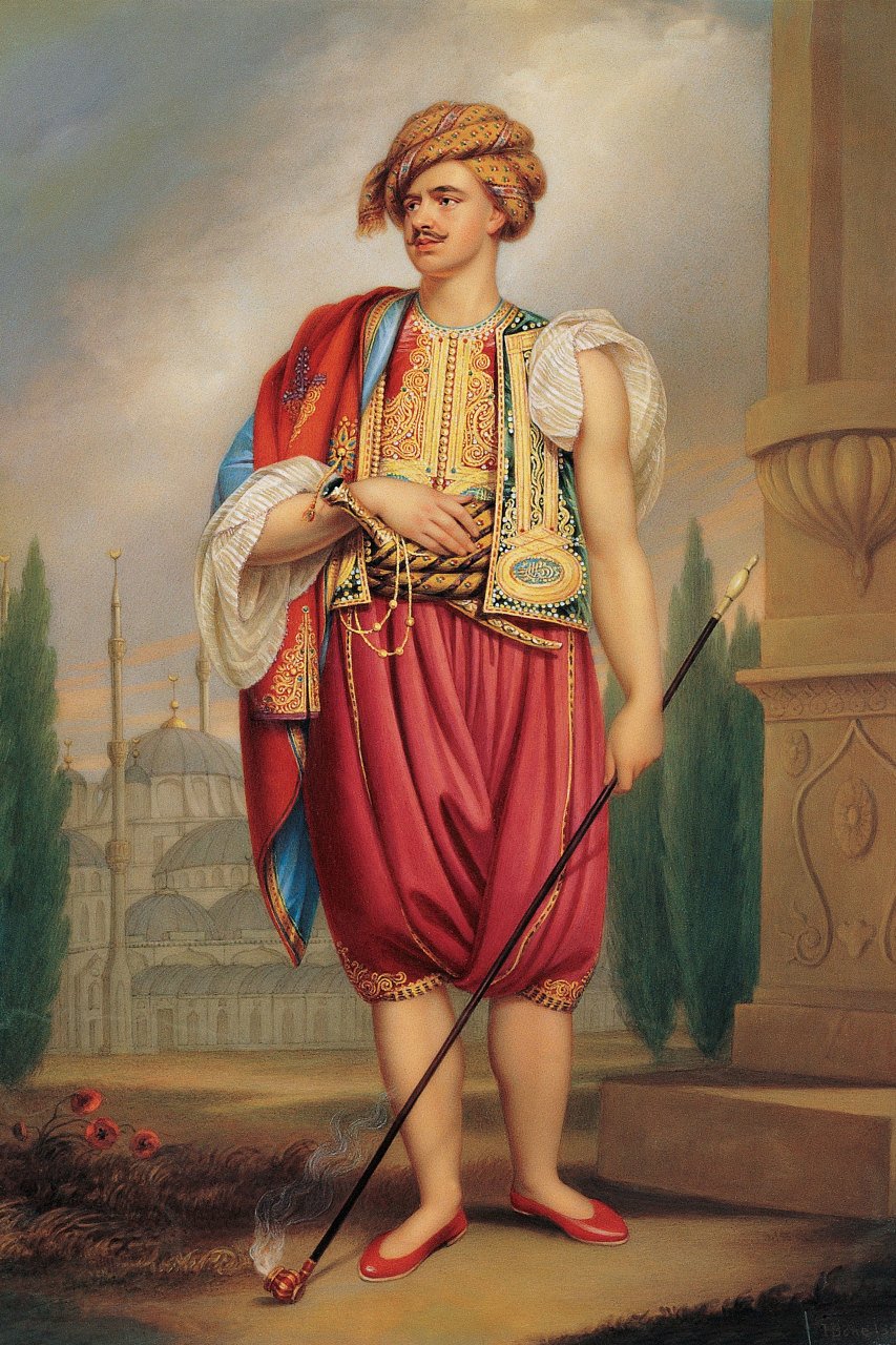 Osman Hamdi Bey Tablosu Çerçevesiz - 100x200