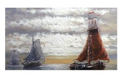 Kalyon Gemiler Reprödiksiyon Tablosu Çerçevesiz - 100x200