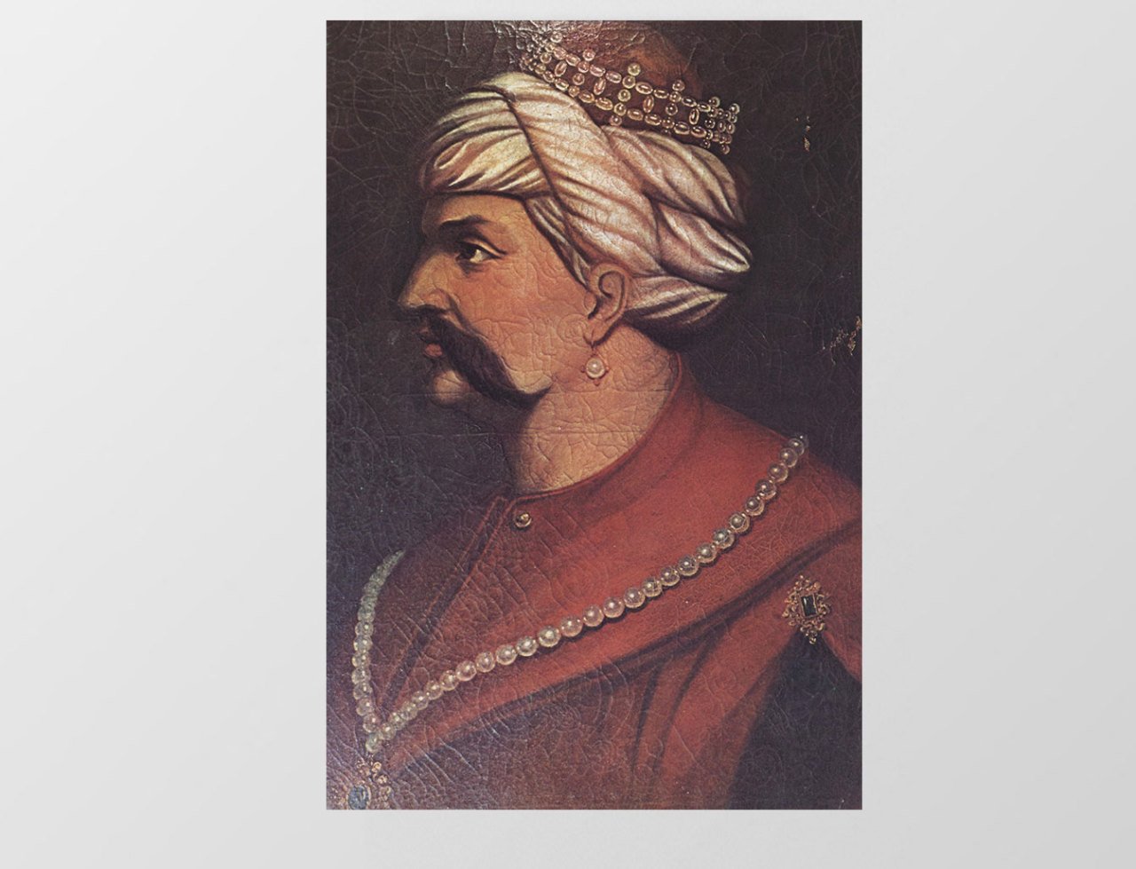Yavuz Sultan Selim Tablosu Çerçevesiz - 70x100