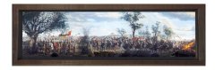 Osmanlı Orduları Tablosu Kahverengi Ahşap Çerçeve - 150x50