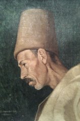 Kökenoğlu Rıza Efendi Tablosu Çerçevesiz - 50x90