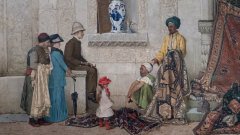Osman Hamdi Bey Tablosu Çerçevesiz - 40x60