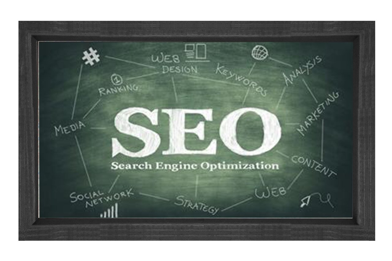 Seo Tablosu Siyah Ahşap Çerçeve - 100x150
