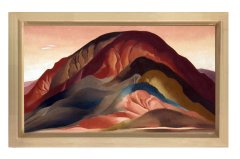 Katmanlar Tablosu Naturel Ahşap Çerçeve - 45x30
