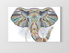 Fil  Motif Çizim Tablosu Çerçevesiz - 100x200