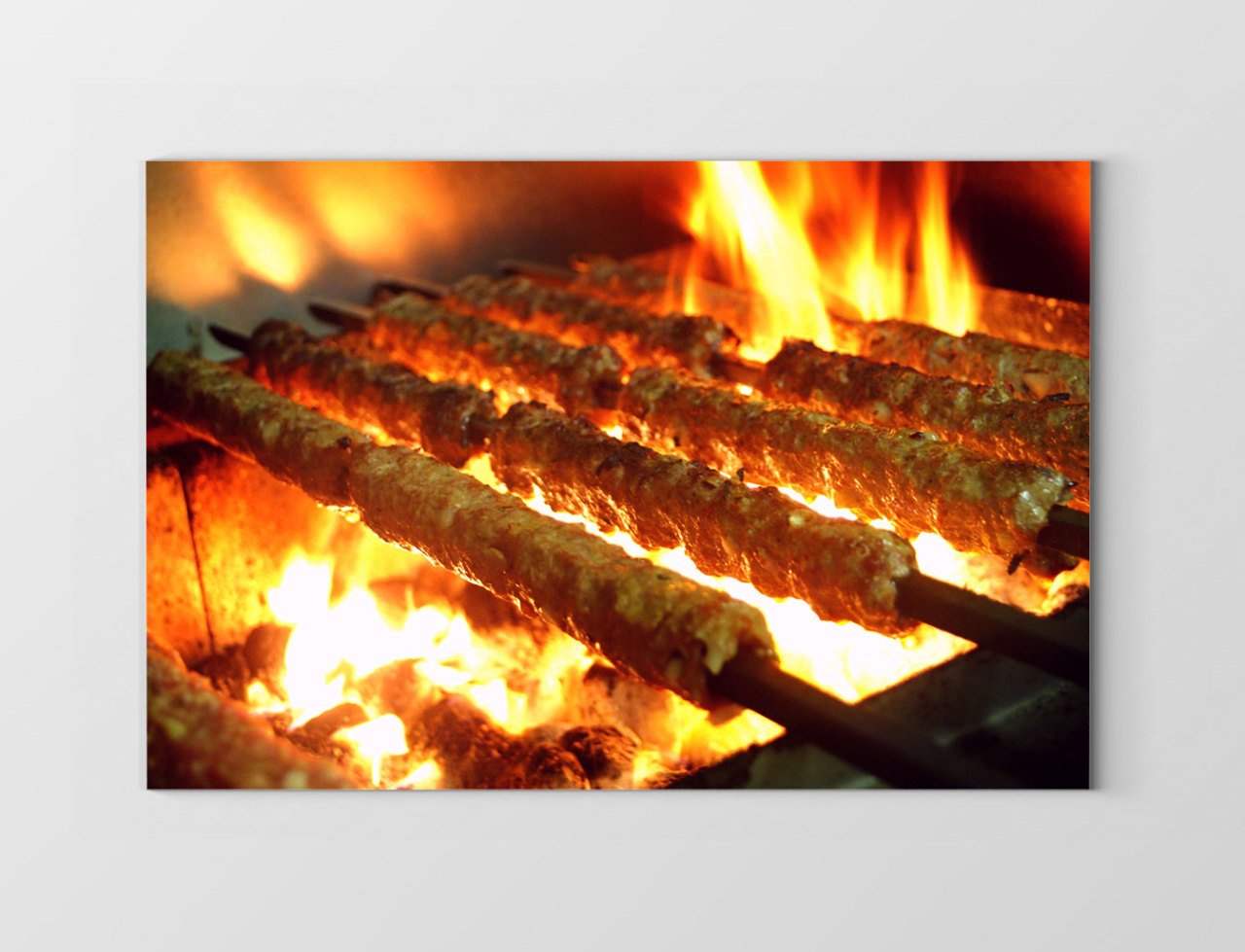 Şiş Kebap Tablosu Çerçevesiz - 100x200