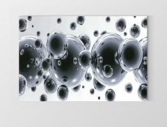 Baloncuklar Tablosu Çerçevesiz - 40x60