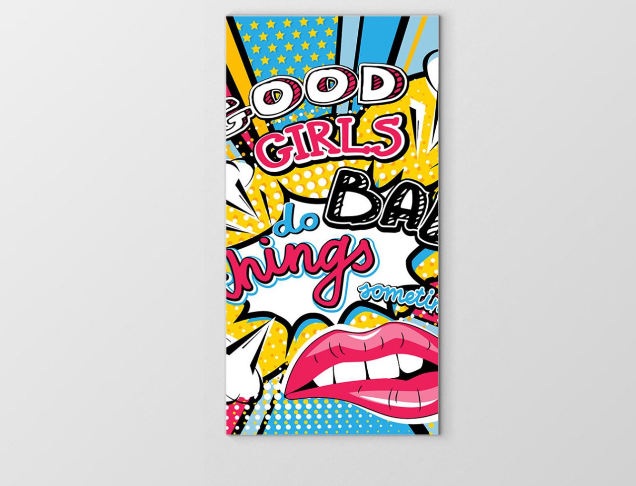 Good Girls Do Bad Things Tablosu Çerçevesiz - 50x70