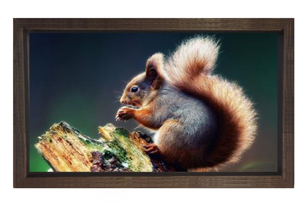 Sincap Tablosu Kahverengi Ahşap - 70x100