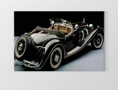 1935 Mercedes Benz 500k Roadster Tablosu Çerçevesiz - 45x30