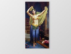 Dansöz Tablosu Çerçevesiz - 50x90