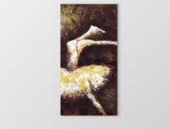 Balerin Tablosu Çerçevesiz - 100x150