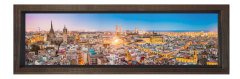 nzarası Tablosu Kahverengi Ahşap Çerçeve - 180x60