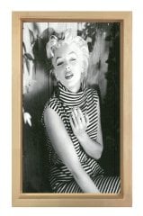 Marilyn Monroe Tablosu Naturel Ahşap - 50x70