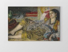 Oryantalist Yasak Aşk Kadını Tablosu Çerçevesiz - 100x150