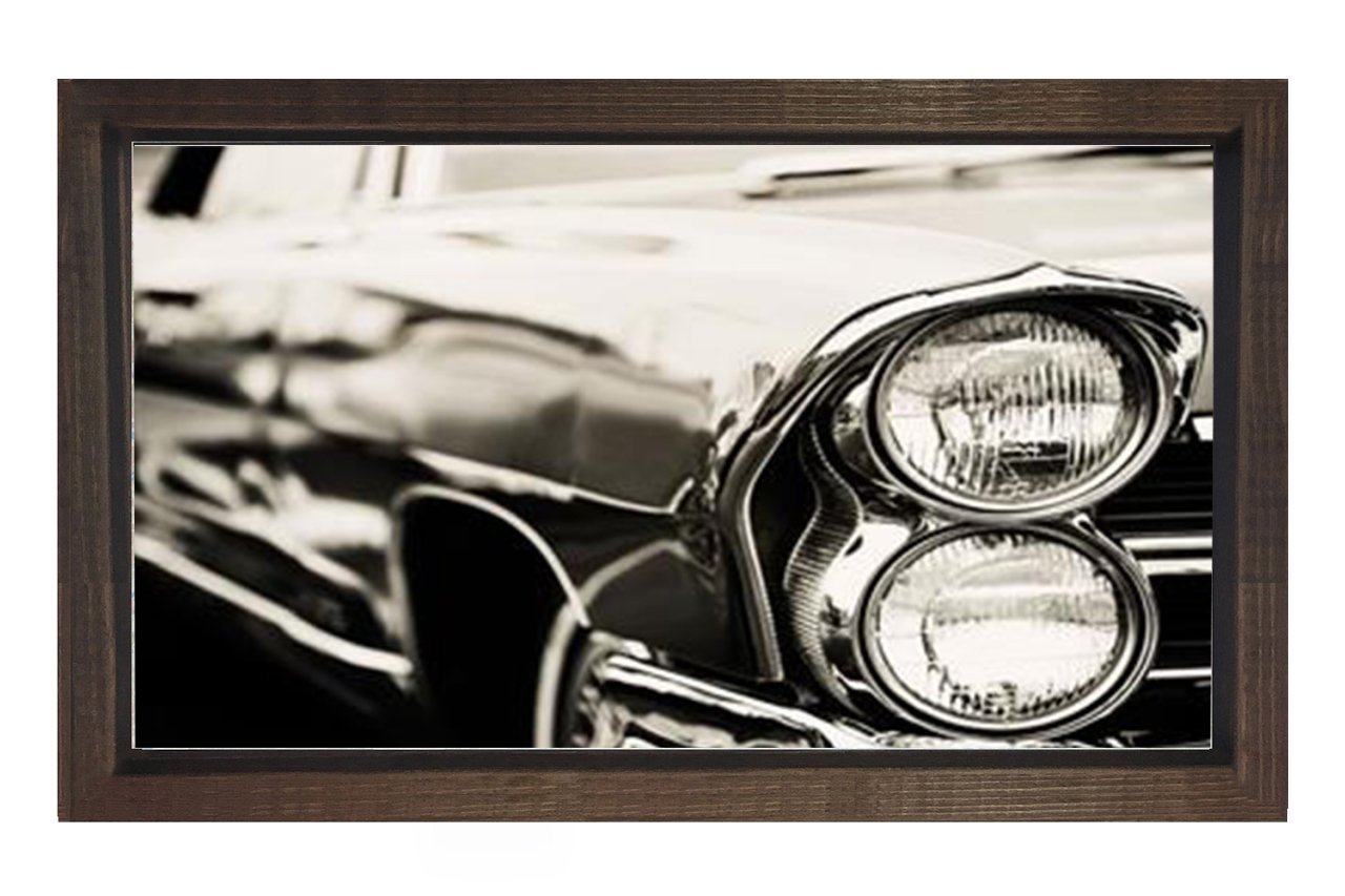 Buick Limited Tablosu Kahverengi Ahşap - 50x90