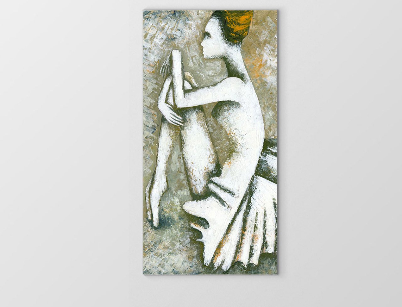 Balerin Tablosu Çerçevesiz - 40x60