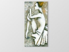 Balerin Tablosu Çerçevesiz - 45x30