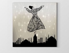 Semazen Çizim Tablosu Çerçevesiz - 60x60