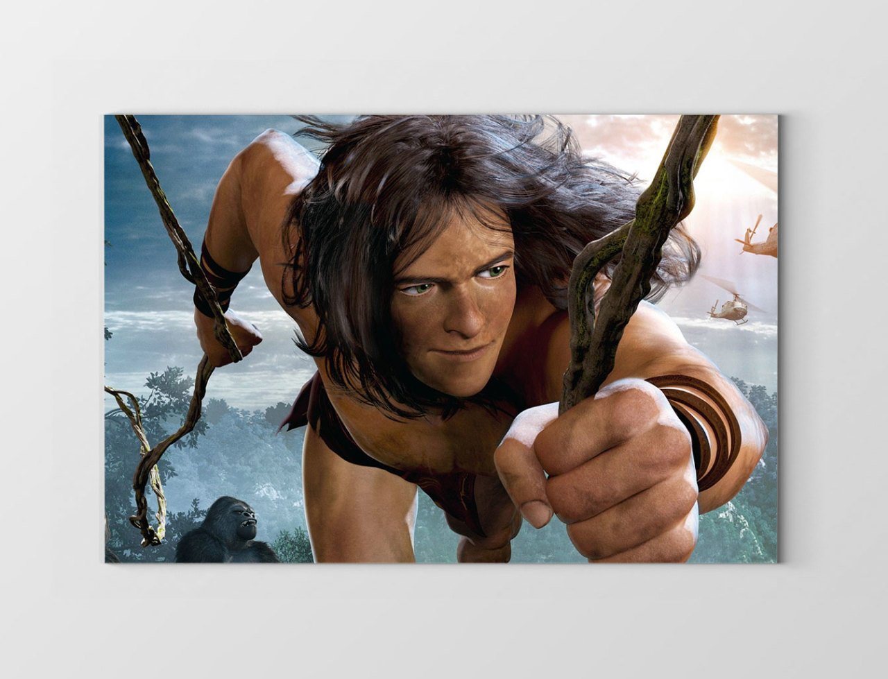 Tarzan Tablosu Çerçevesiz - 50x70