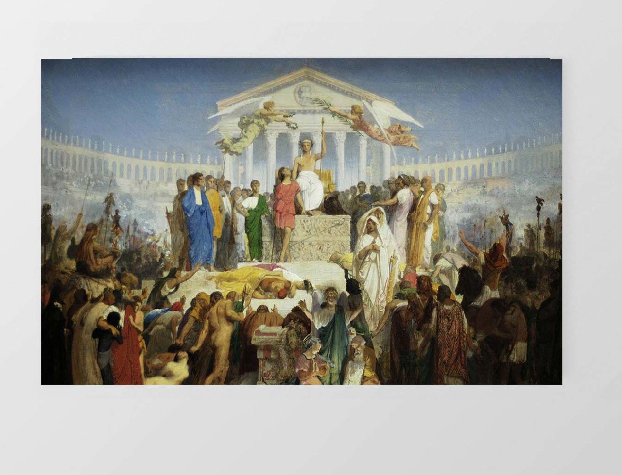 jean leon gerome auguste Çerçevesiz - 70x100