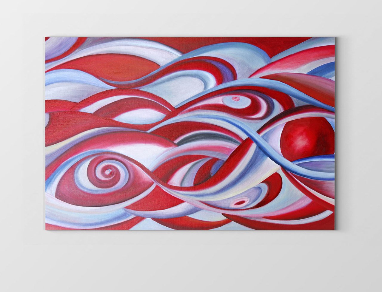 Soyut Reprodüksiyon Tablosu Çerçevesiz - 50x70